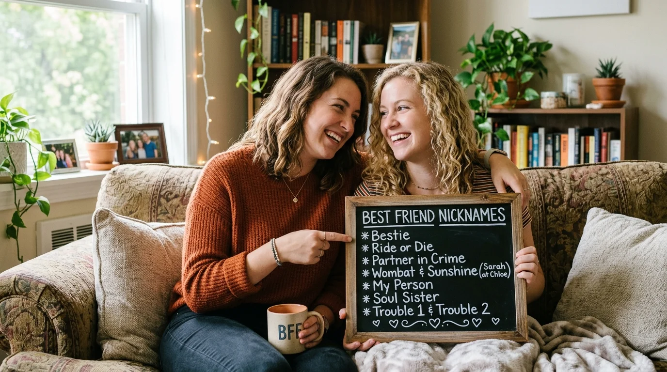 Best Friend Nicknames for Girls