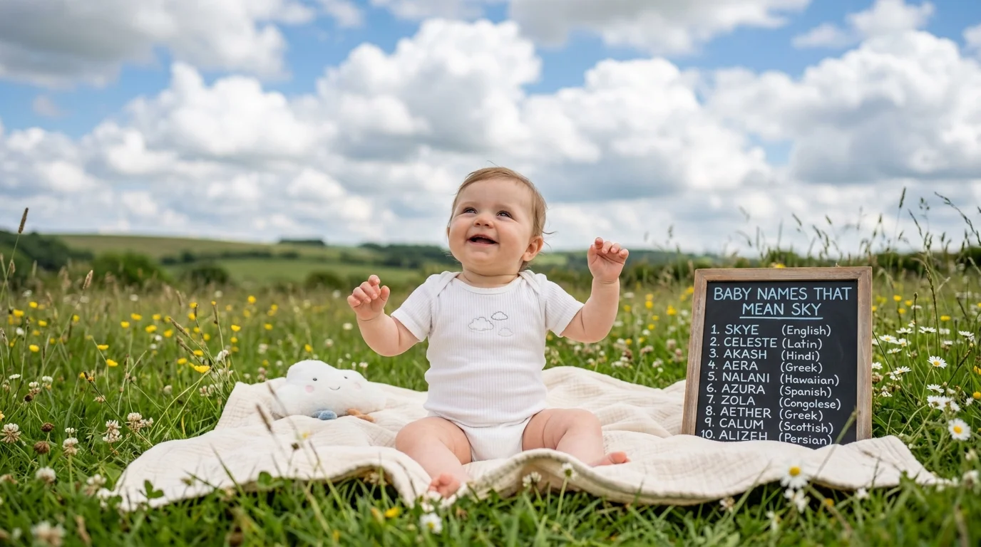 Boy Baby Names That Mean Sky