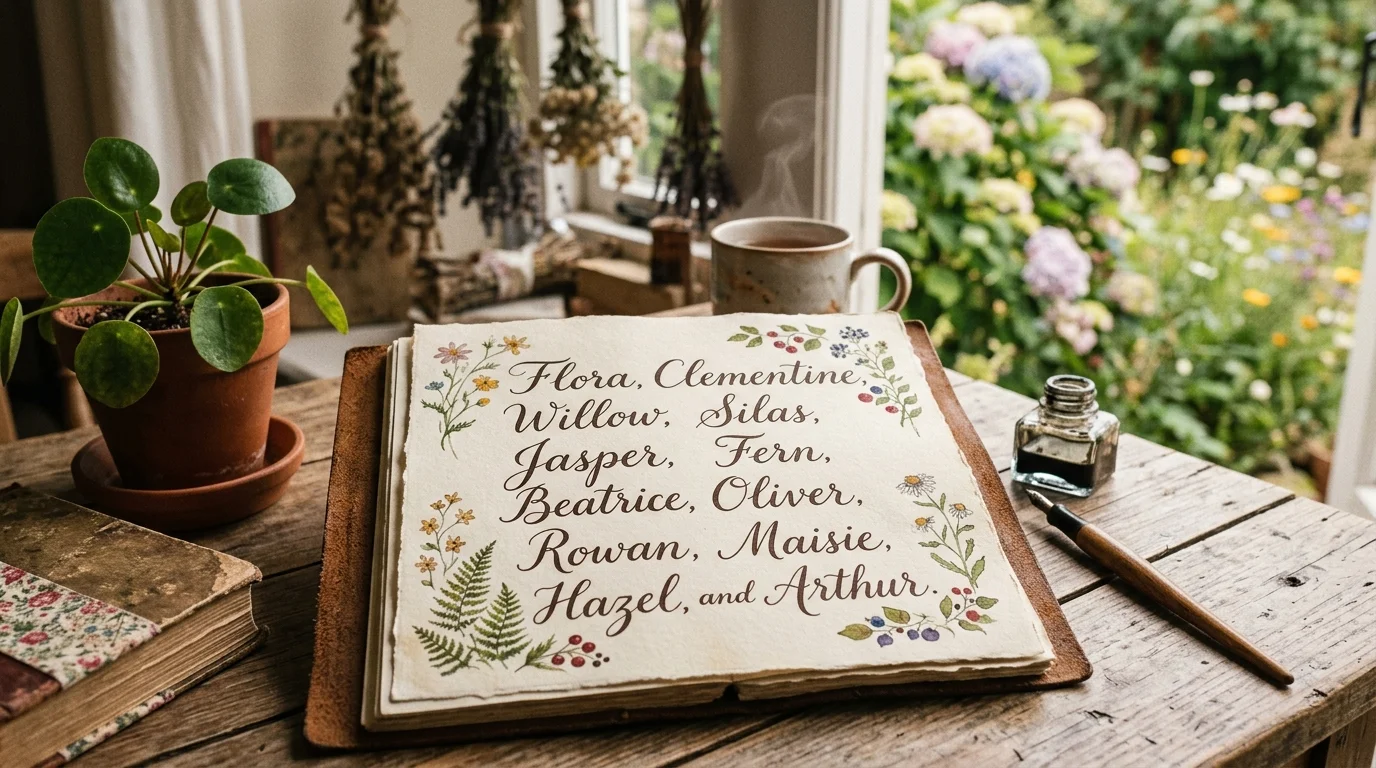 Cozy Cottagecore Names Inspired by Seasons