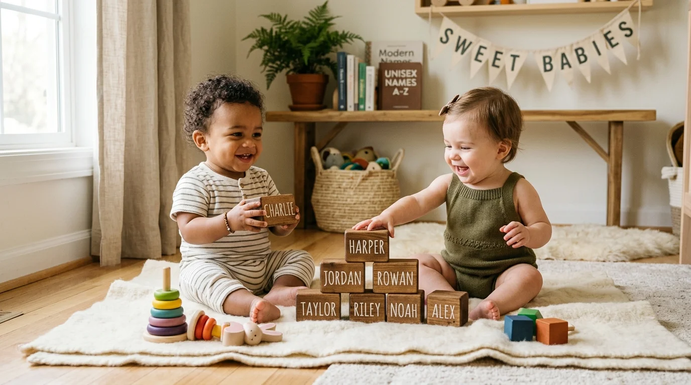 Cute Unisex Baby Names That Melt Hearts