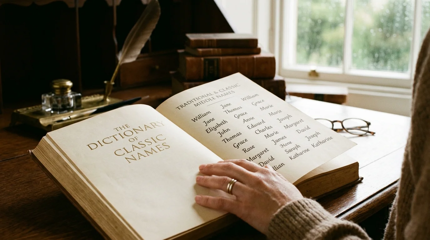 Old-World Classic Middle Names