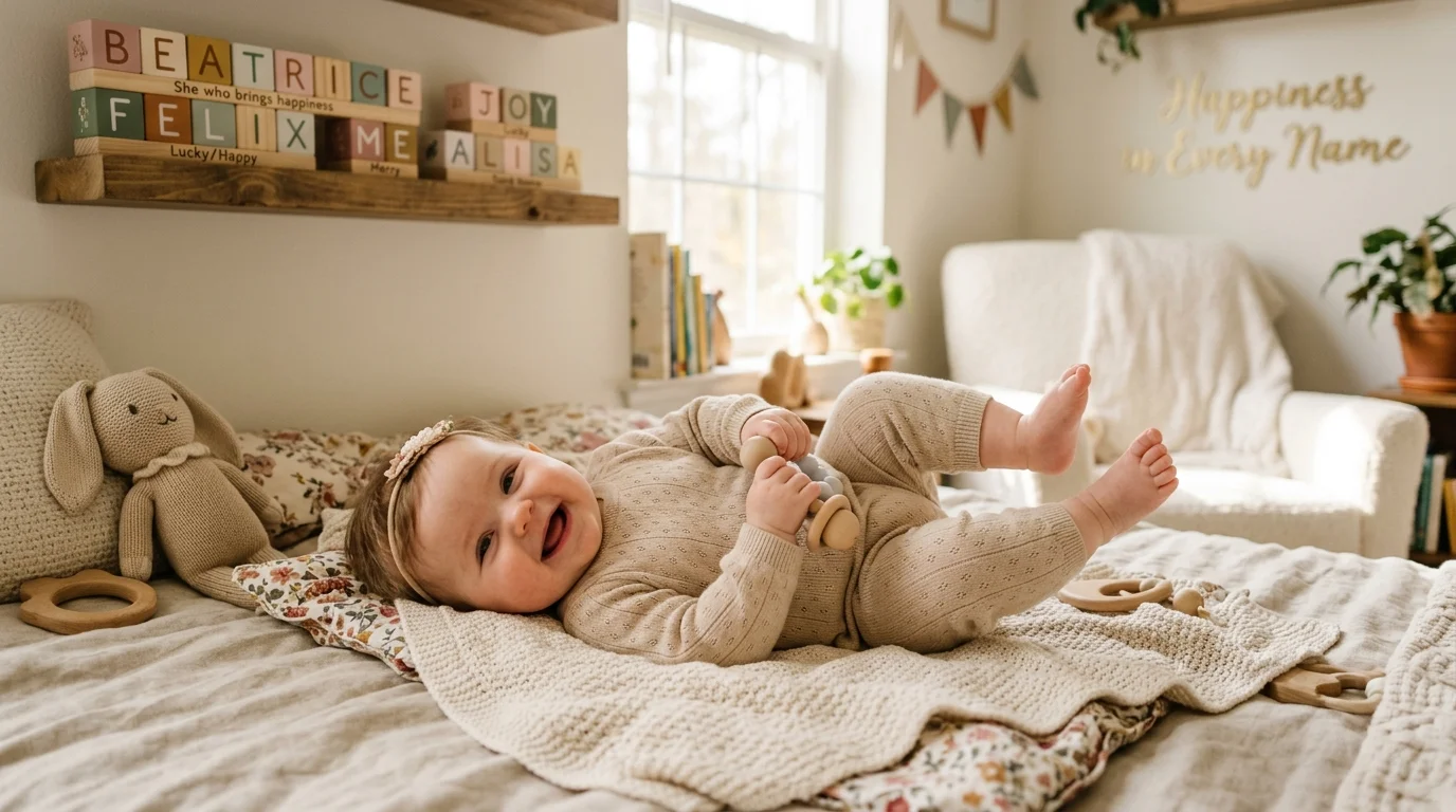 Rare Baby Names That Mean Happiness