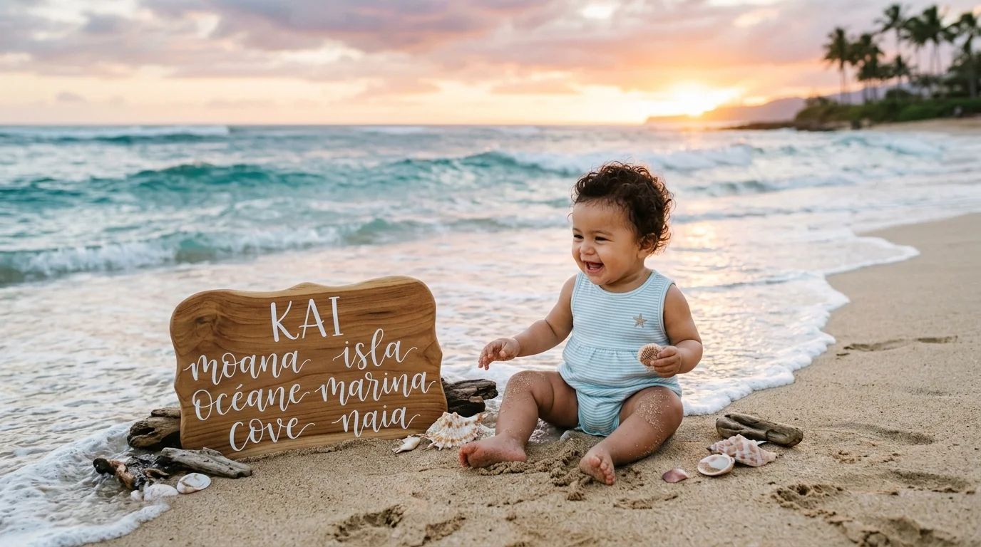Rare Baby Names That Mean Ocean