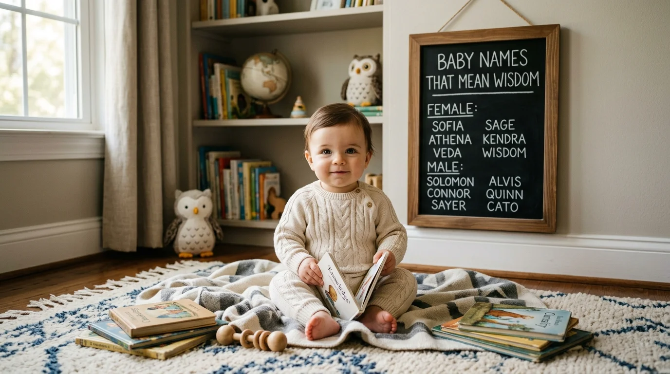 Rare Baby Names That Mean Wisdom