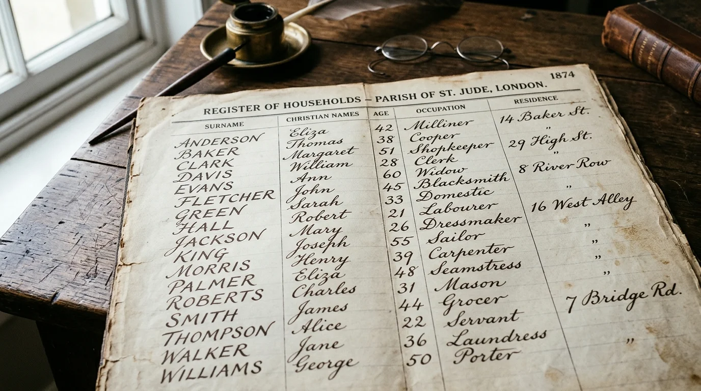 Soft Elegant Victorian Last Names