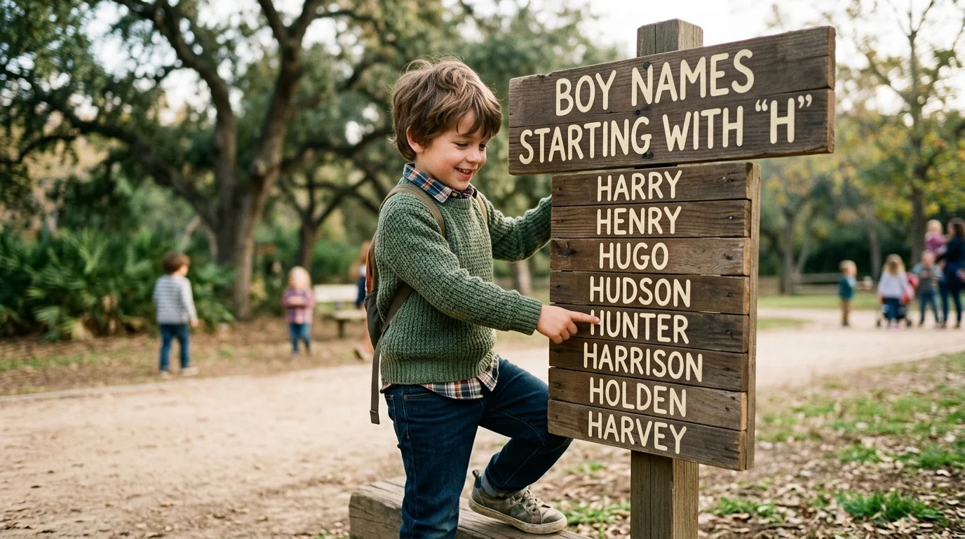 Unique Boy Names Starting With H