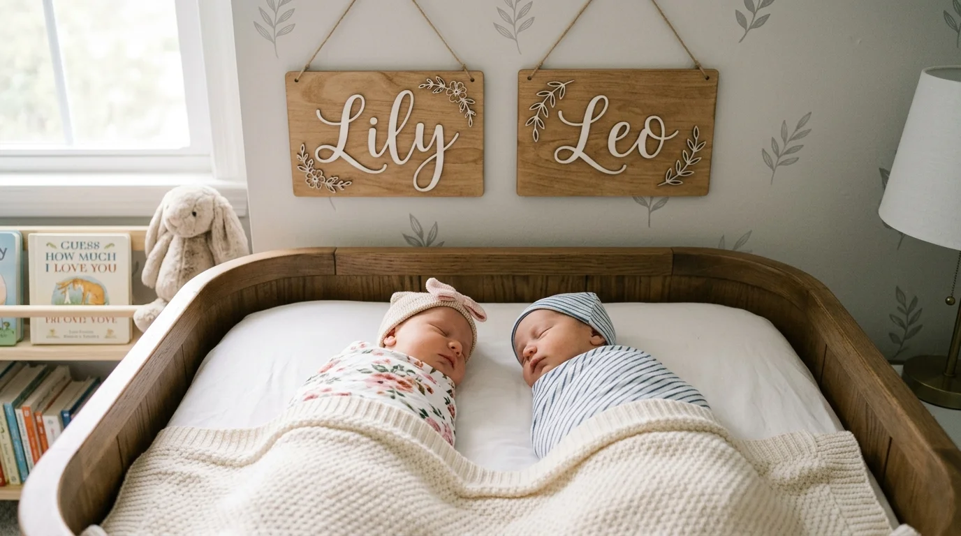 Unique Matching Twin Names