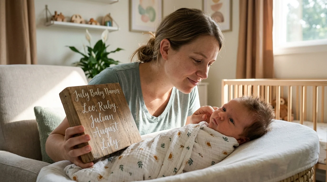 Vintage Classic July Baby Names