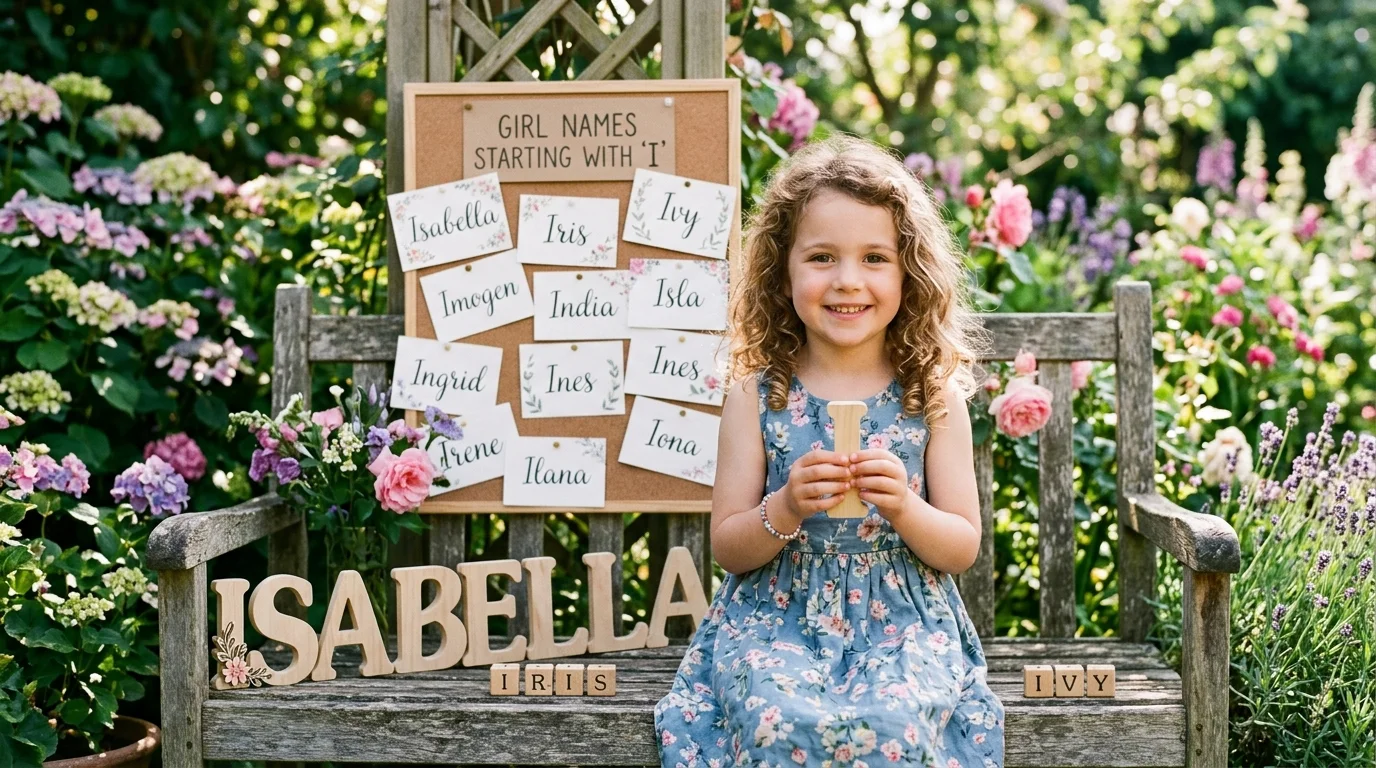 Vintage Girl Names Starting With I