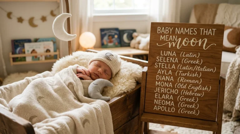 baby names that mean moon