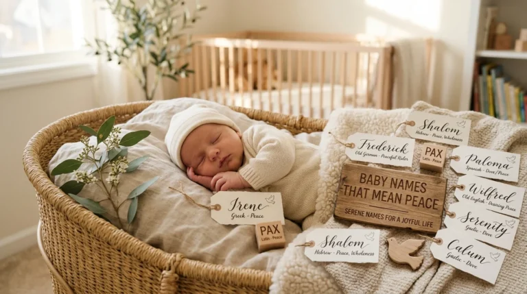 baby names that mean peace