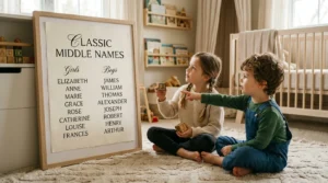 classic middle names