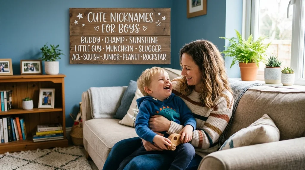 cute nicknames for boys