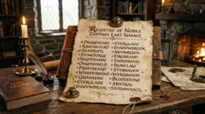 fantasy last names