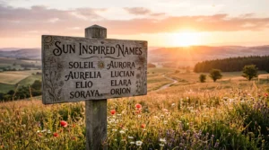 sun inspired names