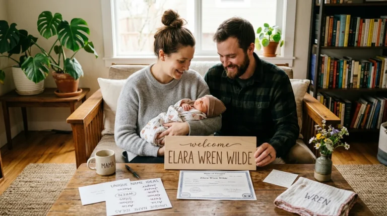 unique middle names
