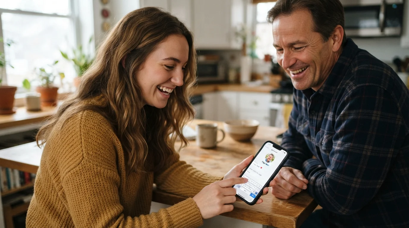 Contact Names for Dad From Daughter