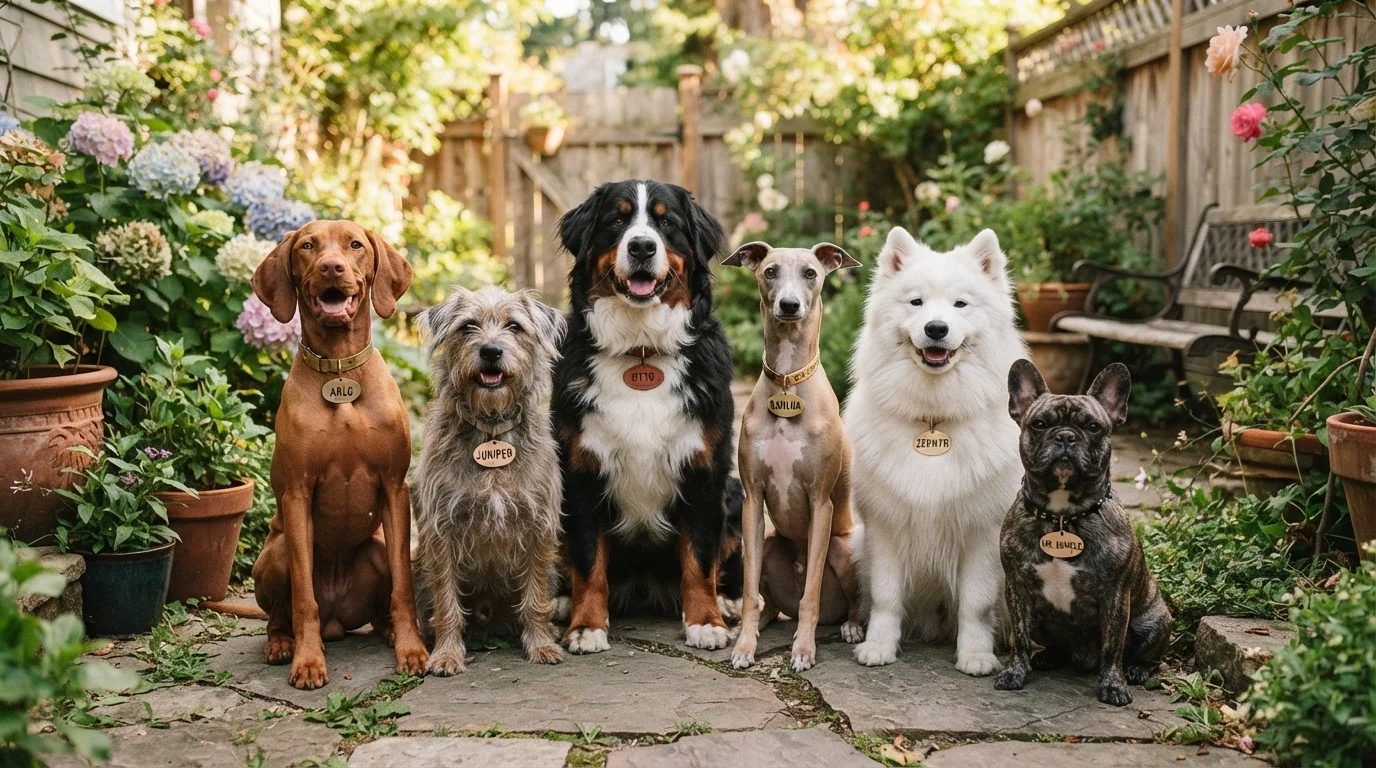 Elegant Unique Dog Names