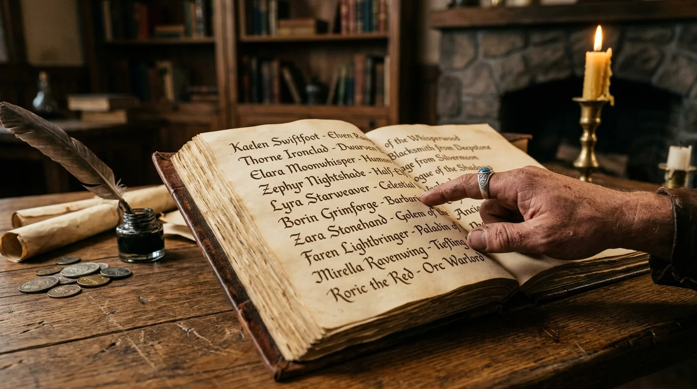 Fantasy Warrior Names