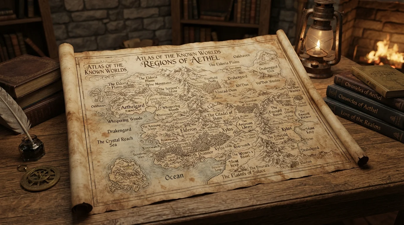 Peaceful Fantasy World Names