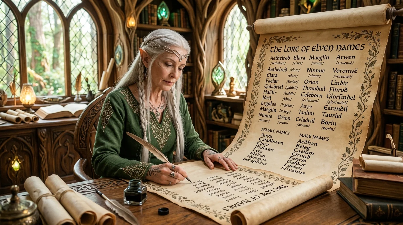 Royal Elf Names