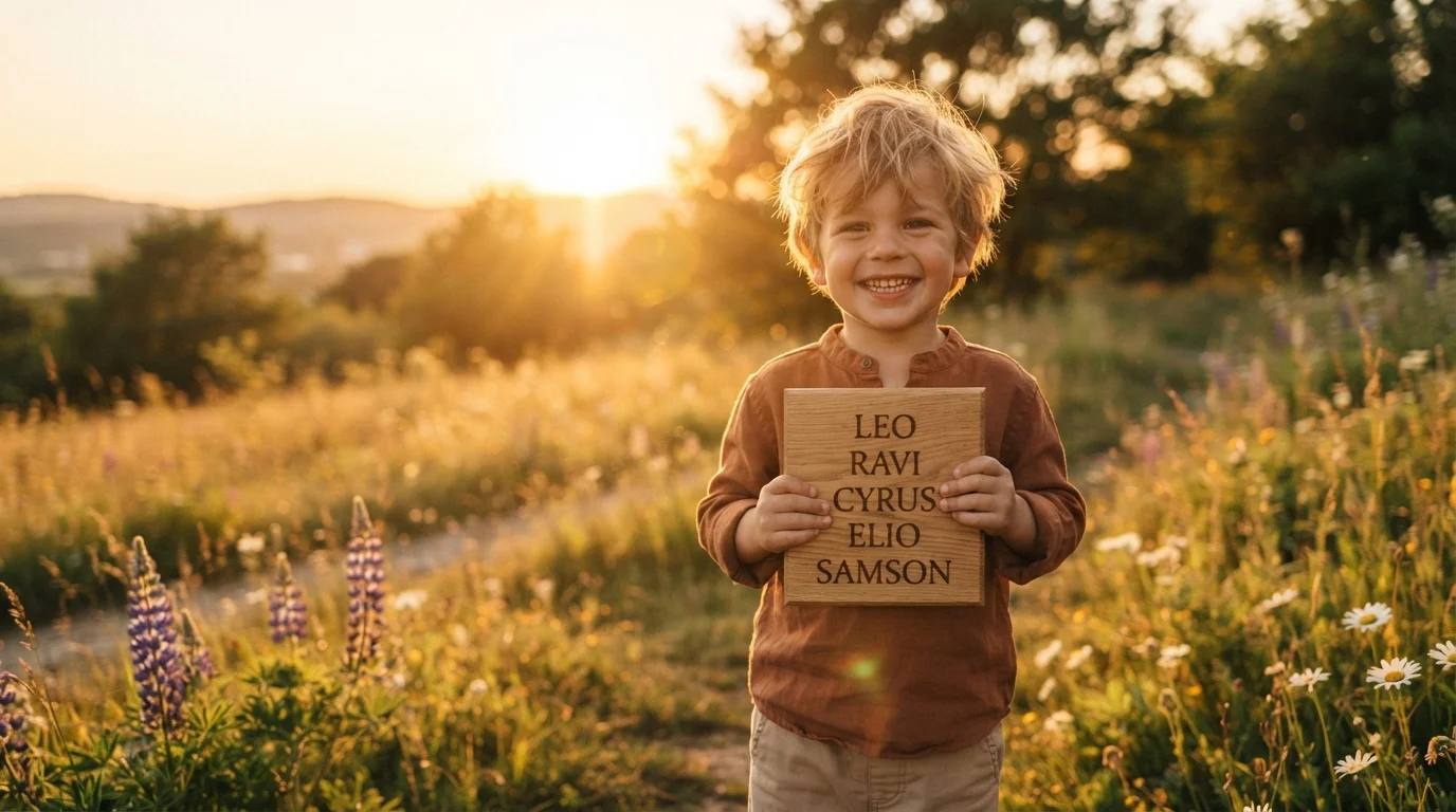 Soft & Warm Sun Inspired Names
