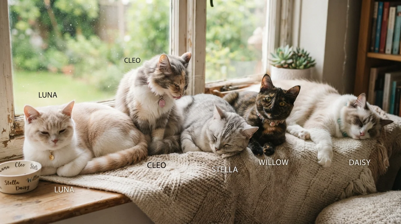 Unique Female Cat Names