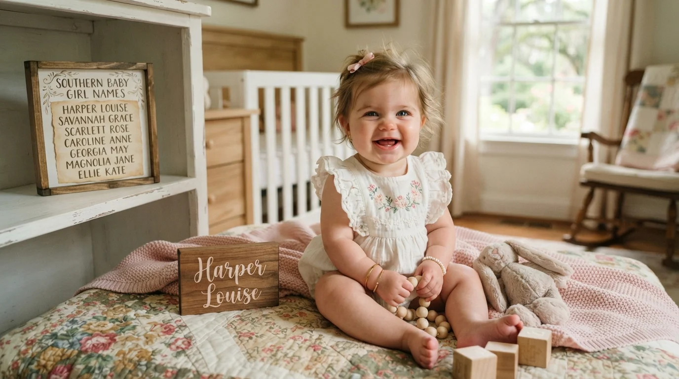 Vintage Southern Baby Names With History