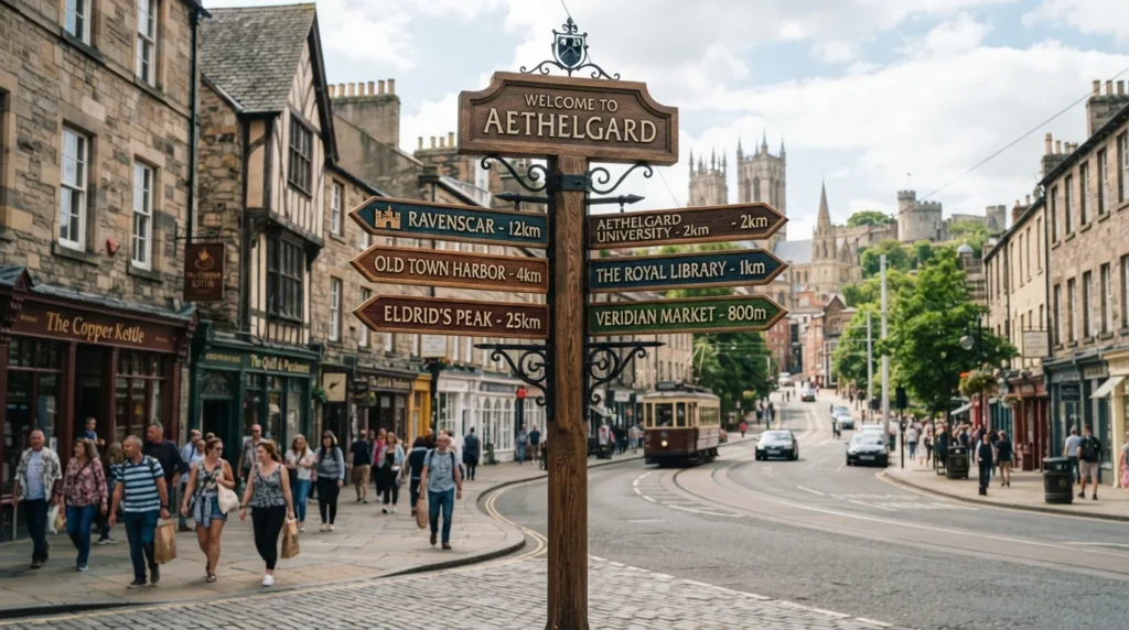 fictional city names