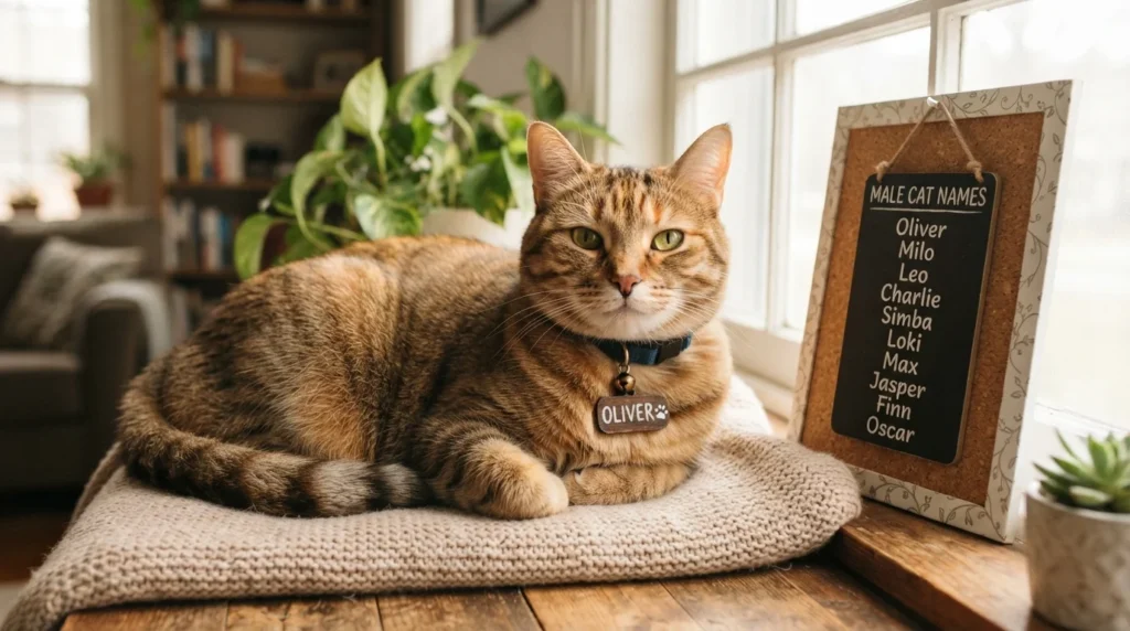 male cat names