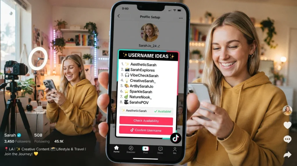 tiktok username ideas